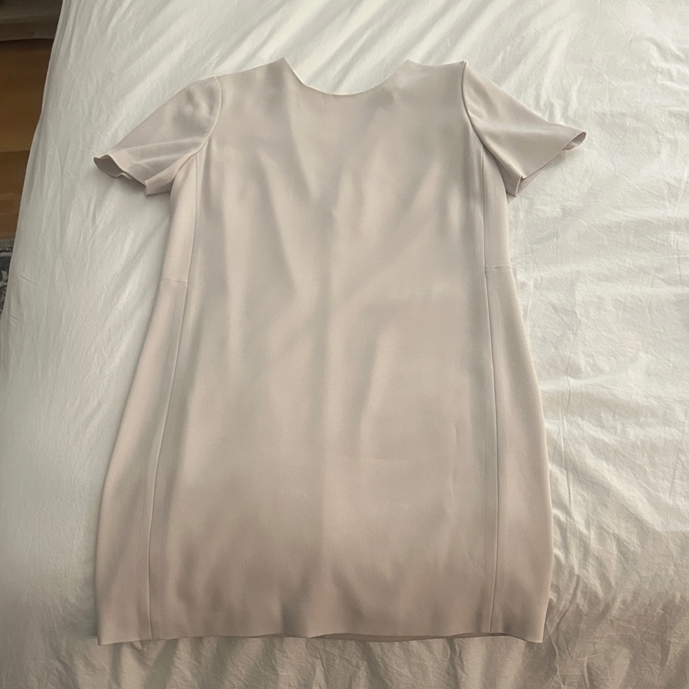 Babaton Cream Zip-Up Dress